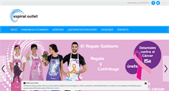 Desktop Screenshot of espiraloutlet.com